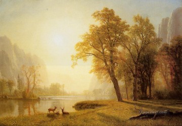  Bierstadt Pintura Art%C3%ADstica - Cañón del río Kings California Albert Bierstadt Paisaje
